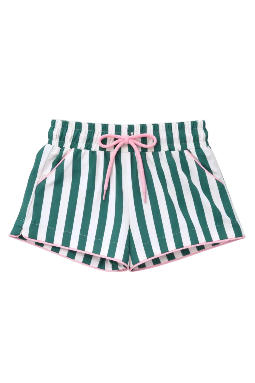 Cabana Stripe Swim Shorts | Love and Grow Clothing Co