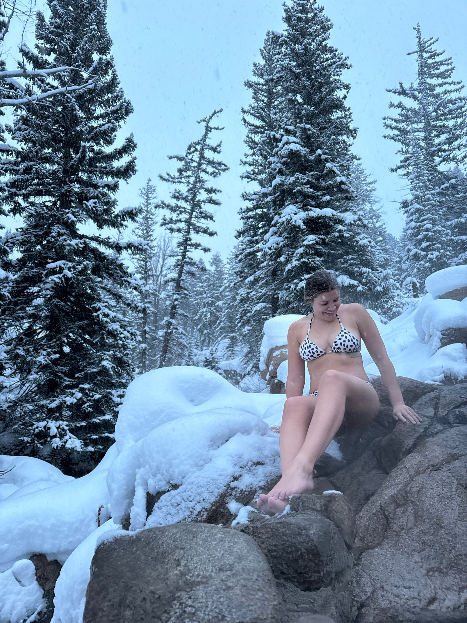 Hot springs in the winter 🥶 

#LTKsalealert #LTKfindsunder50 #LTKSeasonal