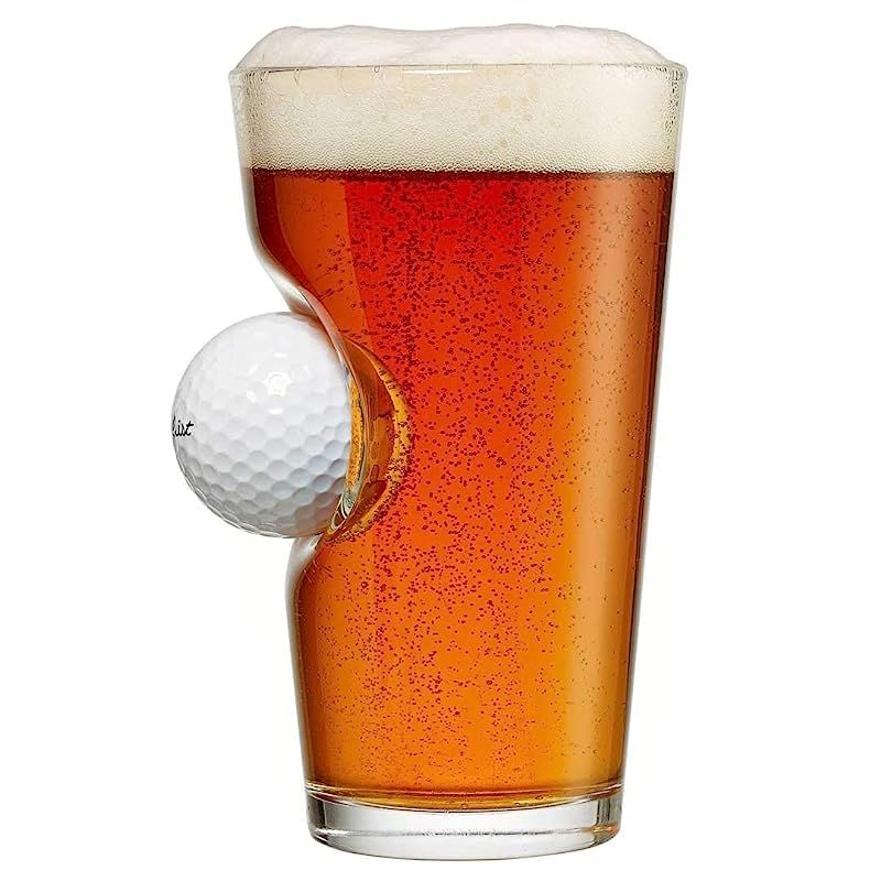 BenShot Pint Glass with Real Golf Ball - Made in the USA | Amazon (US)