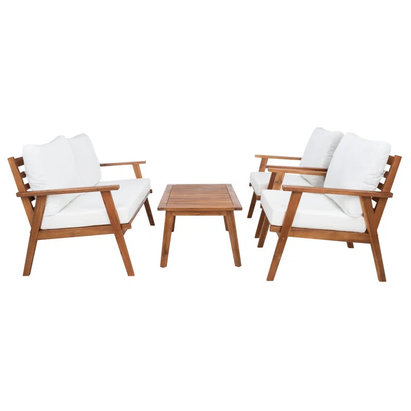 Arette 4Pc Outdoor Living Set | Wayfair North America
