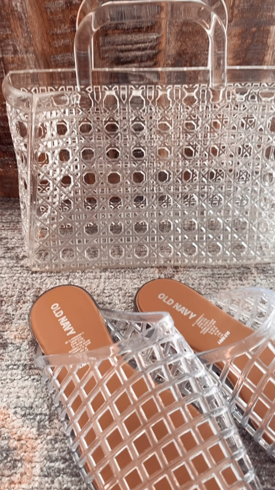 Jelly bag and jelly slides are both on sale!! The perfect summer accessories! Clear jelly shoes, jelly tote bag, summer accessories.

#LTKootd #LTKSaleAlert #LTKSeasonal