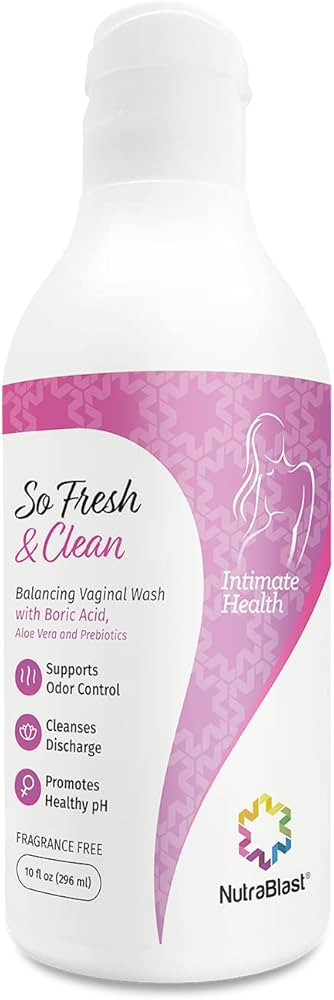 NutraBlast So Fresh & Clean | pH Balance Feminine Wash with Boric Acid | Supports Odor Control | ... | Amazon (US)