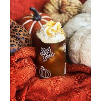 Fall Beer Can Glass |Pumpkin | Coffee |Pumpkins Cup |Coffee For | Etsy (US)