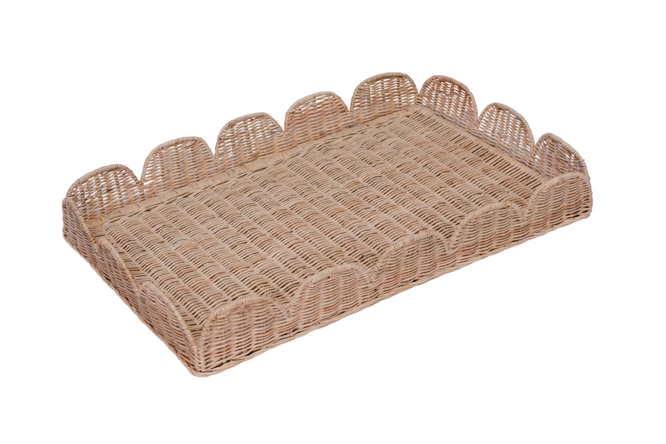 Scalloped Tray, Large - IN STOCK NOW! | Auden & Avery