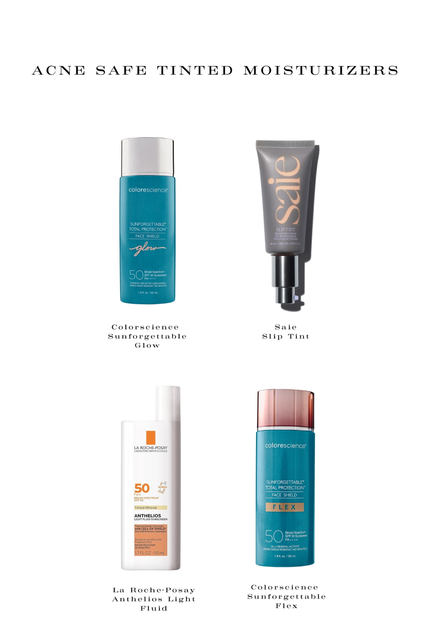 Acne safe tinted moisturizers 💫

#LTKFindsUnder50 #LTKBeauty #LTKFindsUnder100