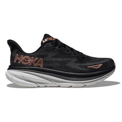 Women's Hoka Clifton 9, Black/Rose Gold, 5 B Medium US | eBay US