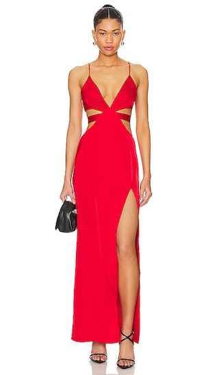 Stacie Maxi Dress in Red | Revolve Clothing (Global)