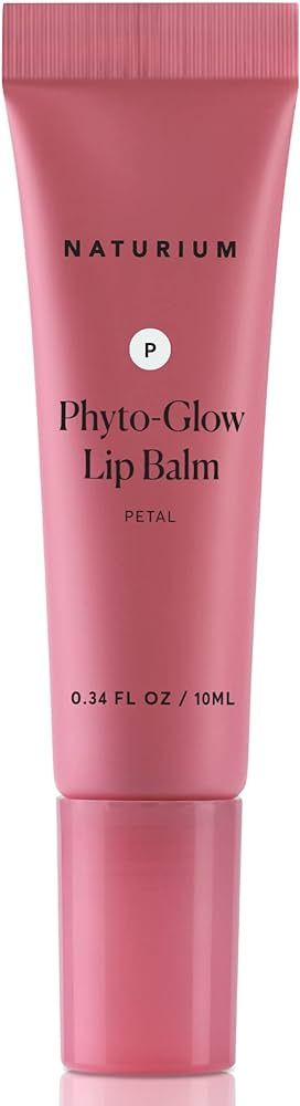 Naturium Phyto-Glow Lip Balm, Hydrating Lip Care with a Glossy Finish, 0.34 oz (Petal) | Amazon (US)