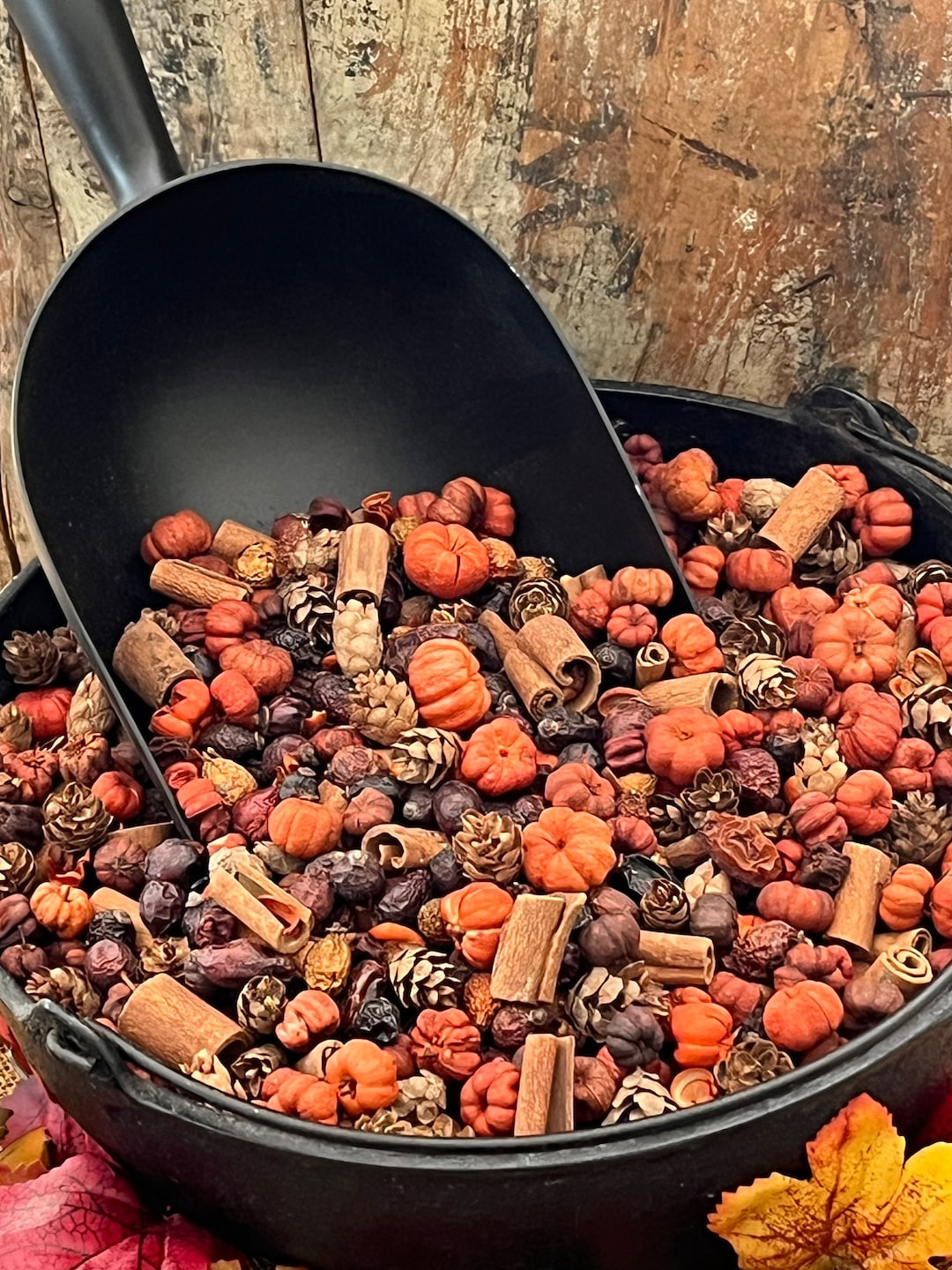 Pumpkin Patch Potpourri, Bowl or Vase Filler. Fall Mix of Mini Pumpkin Putka Pods, Mini Pinecones... | Etsy (US)