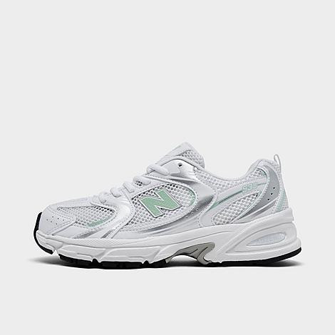 New Balance Girls' Big Kids' 530 Casual Shoes in White/White Size 4.5 | Finish Line (US)