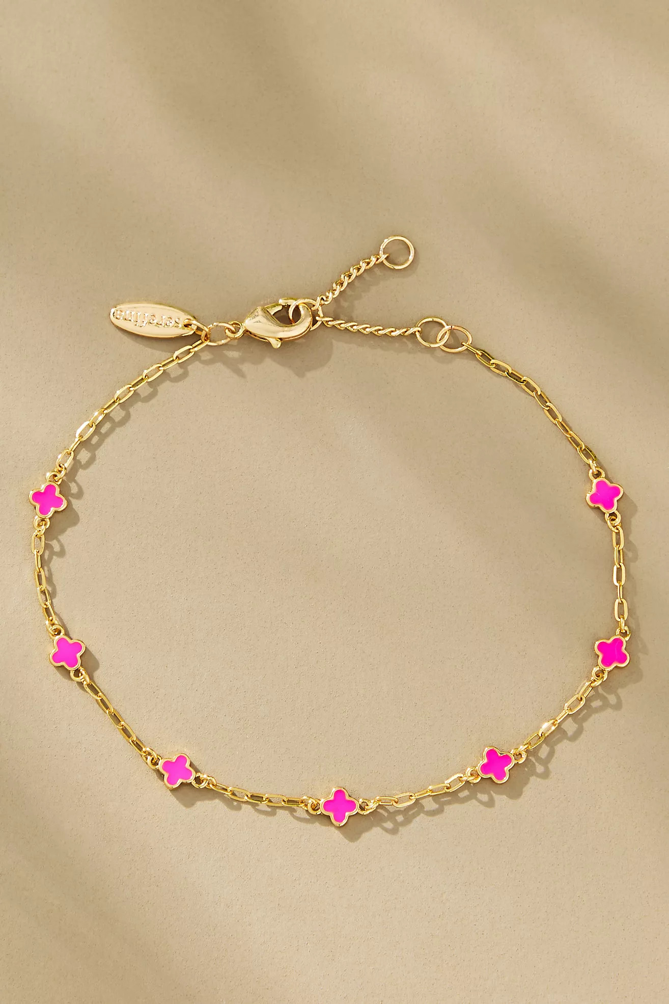 Clover Chain Wrap Bracelet | Anthropologie (US)