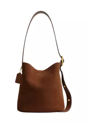 COACH Bleecker Bucket Bag, Brown | Belk