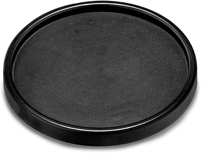madesmart 10" Turntable-Carbon Collection Non-Slip Base, Soft-Grip Surface & BPA-Free, Small | Amazon (US)