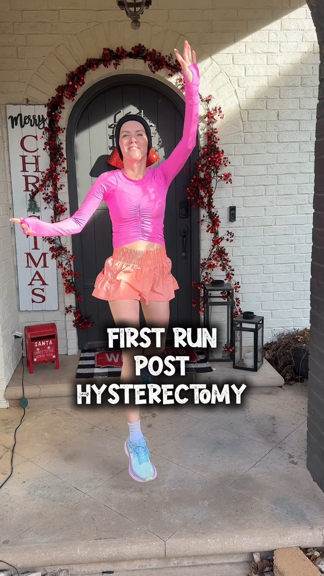 First run post hysterectomy 

#LTKActive