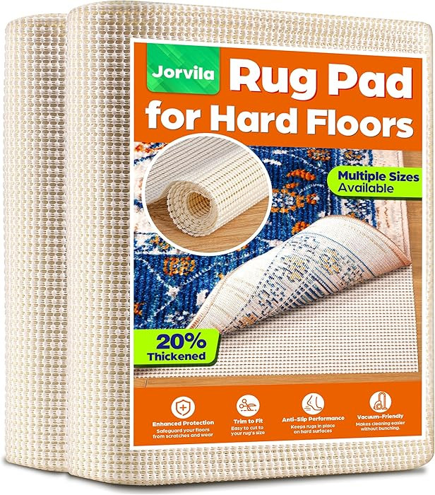 Non-Slip Rug Pad Gripper 6x9 Feet, Anti Skid Mat for Under Area Rugs, Keeps Rugs in Position and ... | Amazon (US)