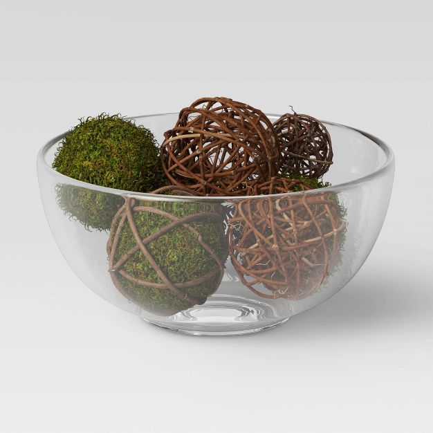 8pc Decorative Wrapped Moss Ball Filler - Threshold™ | Target