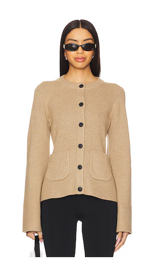 Dani Cardigan in Toasted Wheat | Revolve Clothing (Global)