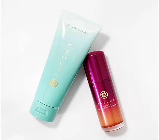 TATCHA Violet C Serum and The Deep Cleanse Auto-Delivery - QVC.com | QVC