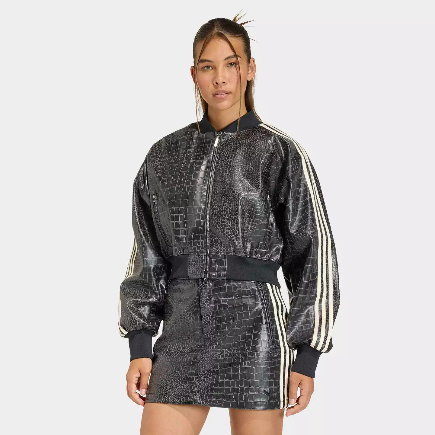 adidas Originals Women's Pleather Jacket | DICK'S Sporting Goods