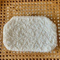 White Beaded Sequin Formal Purse . Vintage 1950S 60S Party Prom Clutch Clear Rhinestones Kiss Closur | Etsy (US)