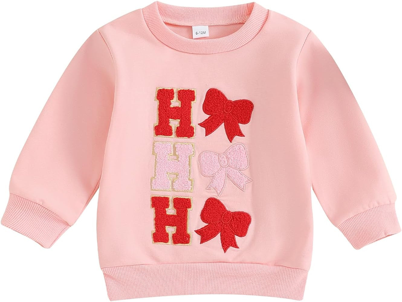 Hnyenmcko Toddler Baby Boy Girl Christmas Clothes Letter Print Long Sleeve Sweatshirt Top Crewneck P | Amazon (US)