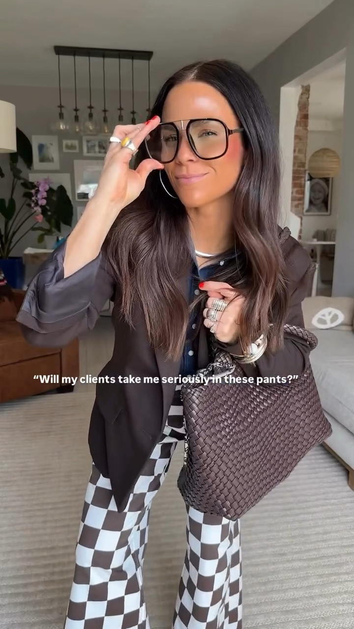 Yes. They will. And they do.

I’ve built my career without shrinking my style. Turns out you can be good at what you do and wear the fun pants. So tomorrow…wear the pants! 😘