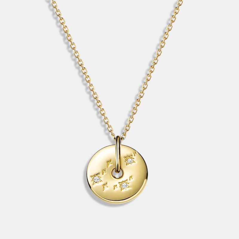 Capricorn Zodiac Pendant Necklace | Victoria Emerson