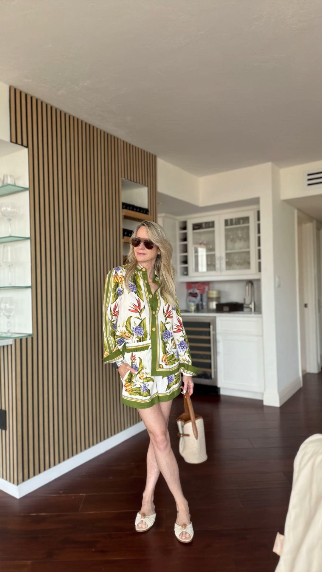 Tropical prints, easy silhouettes, and effortless style 🌿

This matching set is one of those outfits that does all the work for you. Lightweight, comfortable, and perfect for everything from vacation days to lunch with friends. Just add a woven bag and sandals, and you’re out the door.

Sharing all the details in my LTK.

#LTKOver40 #LTKSeasonal #LTKTravel