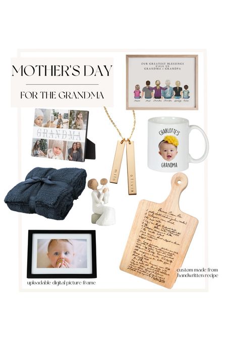 Don’t forget the Grandma in your life this Mother’s Day! So many sweet and sentimental options to make her feel loved this year 🫶#LTKfamily 

#LTKSeasonal #LTKGiftGuide