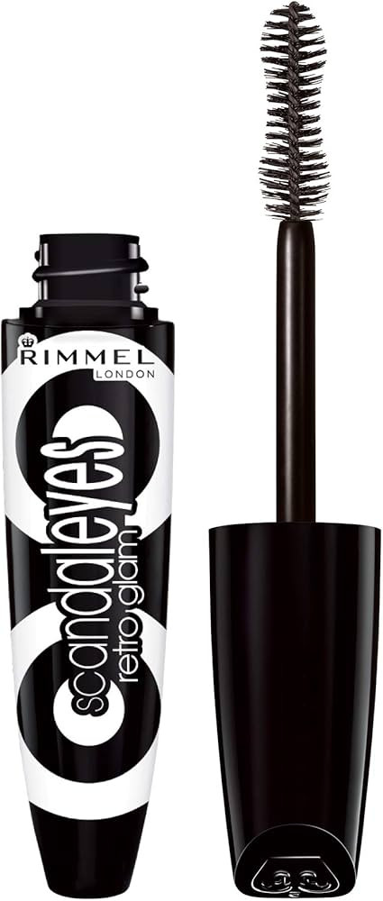 Rimmel London Scandaleyes Retro Glam Mascara, Volumizing, Plumps Lashes, No Clumps, 003, Grape Ca... | Amazon (US)