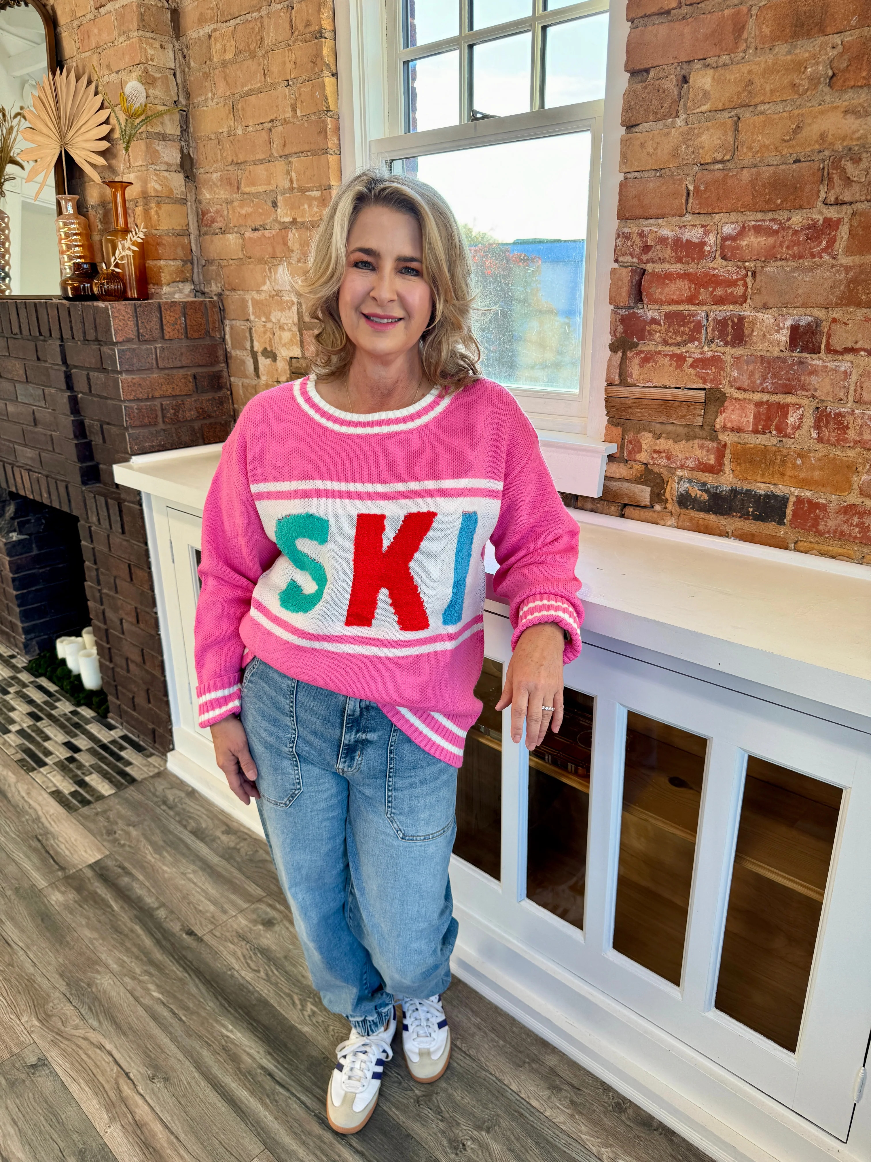 Ski Round Neck Pullover Small | Extremely Refined Boutique