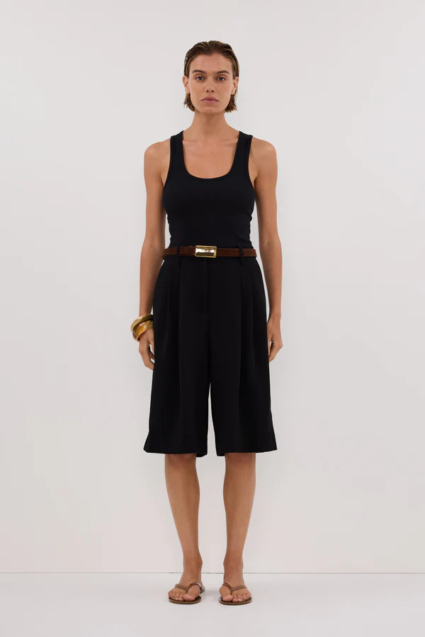 WESTWOOD BLACK BERMUDA SHORT | DISSH