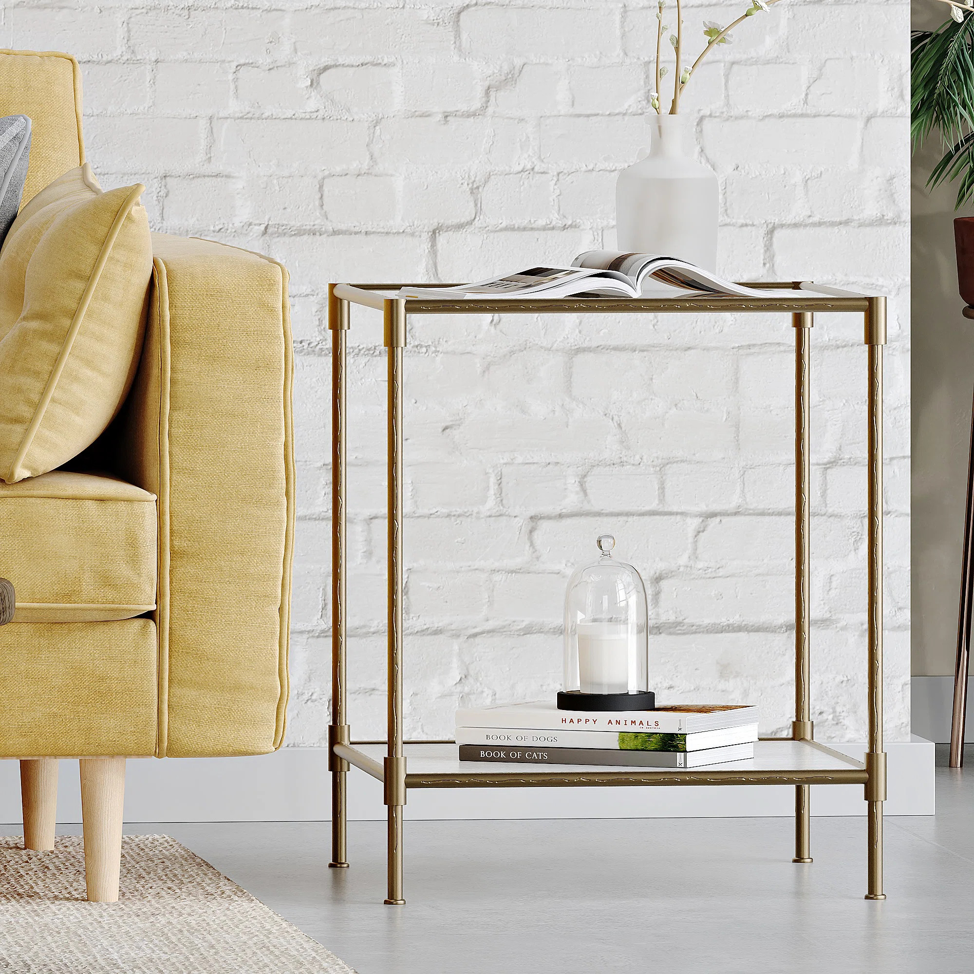 Forged Iron End Table | Wayfair North America