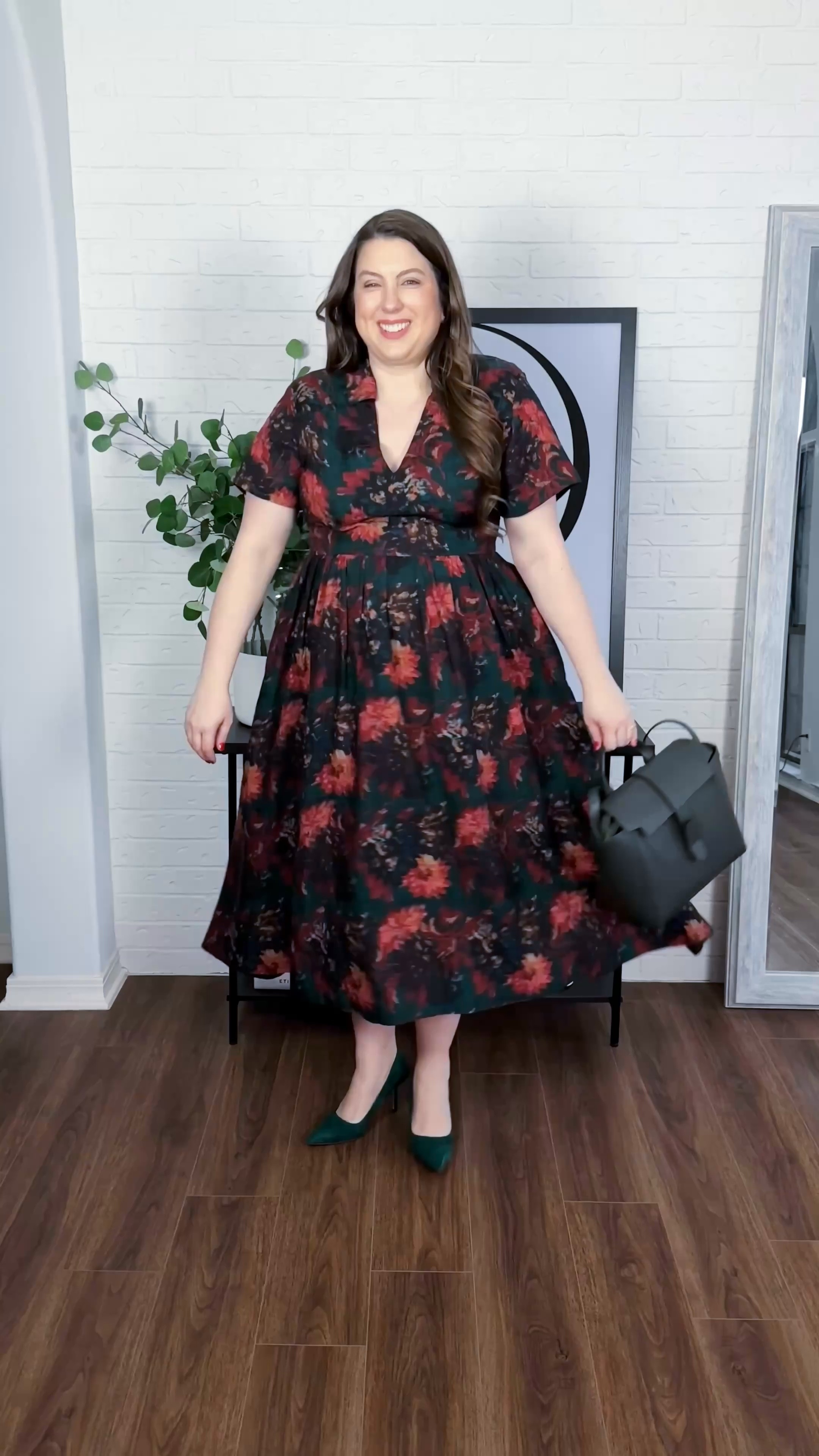 I’ve worn this dress so many times - at work and out to dinner 

Fits the bump too 

Womens business professional workwear and business casual workwear and office outfits midsize outfit midsize style 

#LTKSeasonal #LTKBump #LTKWorkwear