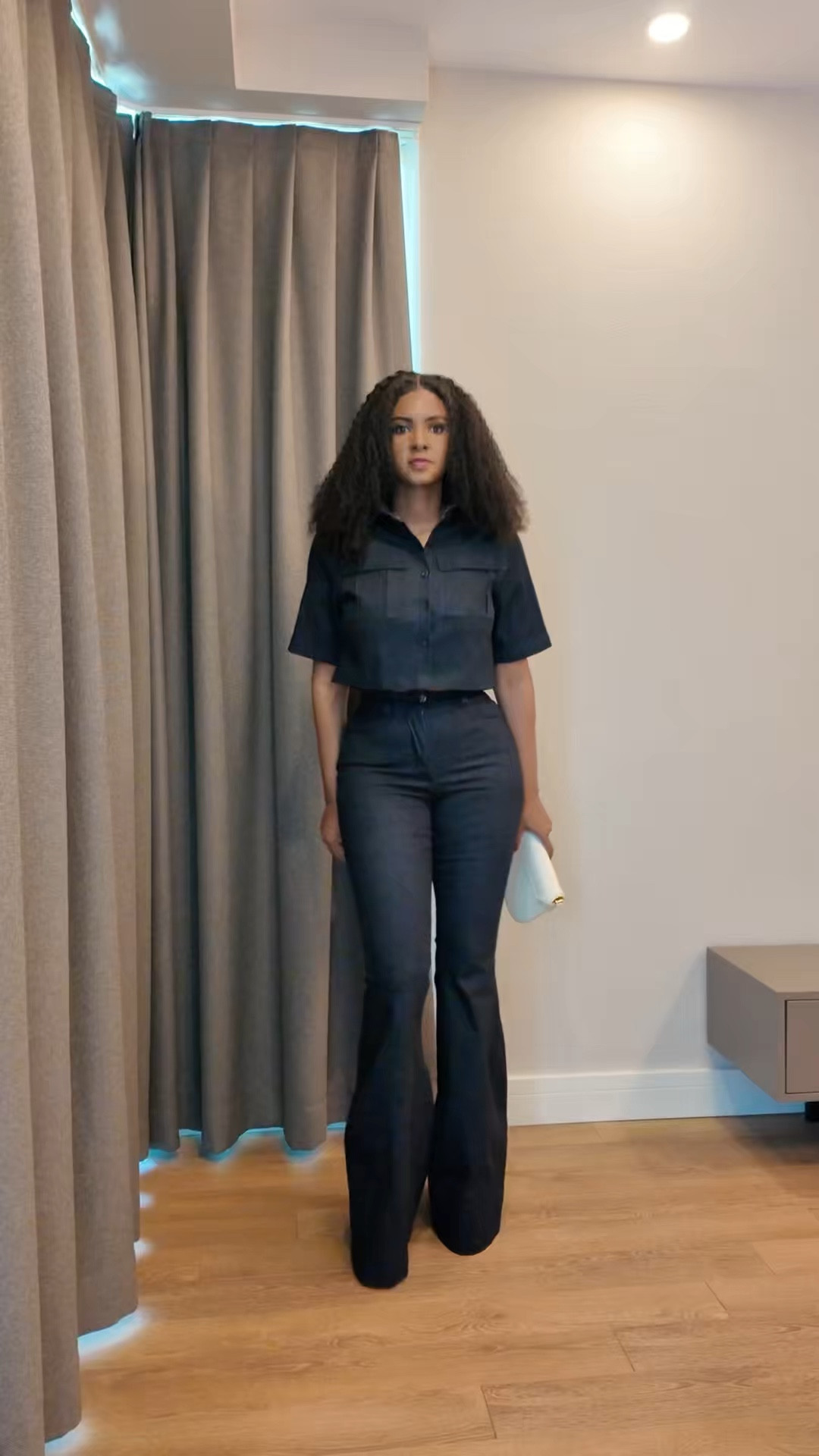 I love the silhouette of this denim set! Yesss to every denim piece I own. 

#LTKstyletip