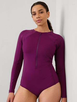 Sun Shield One Piece Rashguard | Athleta