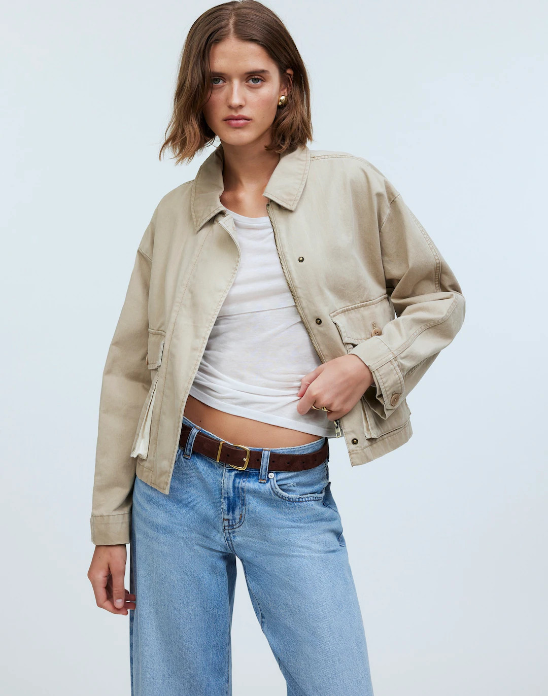 Cropped Cargo Jacket | Madewell