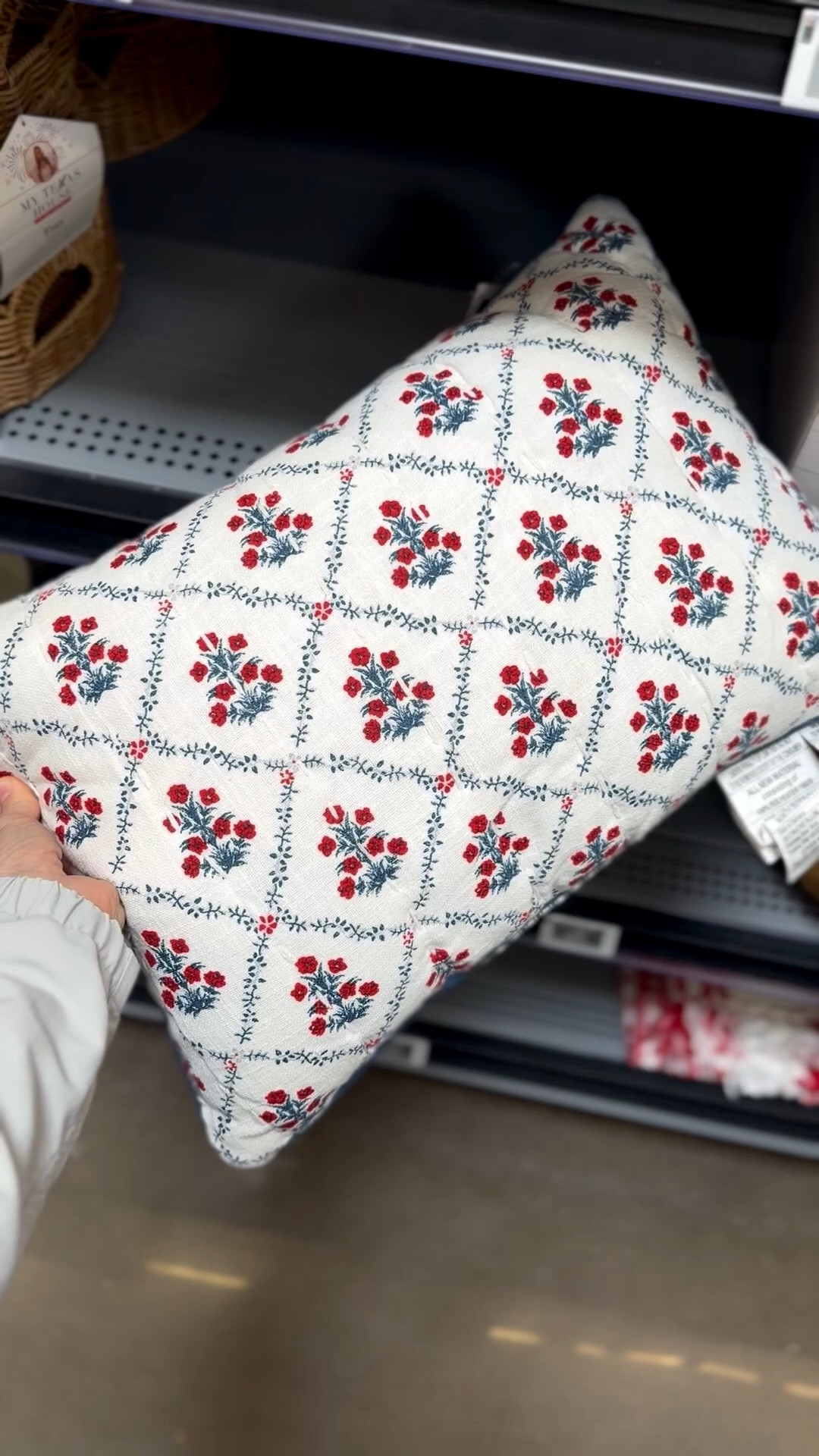 This is the cutest reversible pillow from Walmart! Cute design on the front and blue/white stripes on the back. Fun for summer and isn’t too patriotic that isn’t just for the 4th  

#LTKHome #LTKSeasonal
