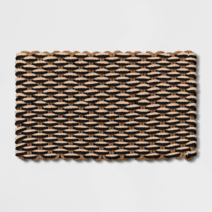 1'6"x2'6" Rope Braided Basket Weave Doormat - Threshold™ | Target