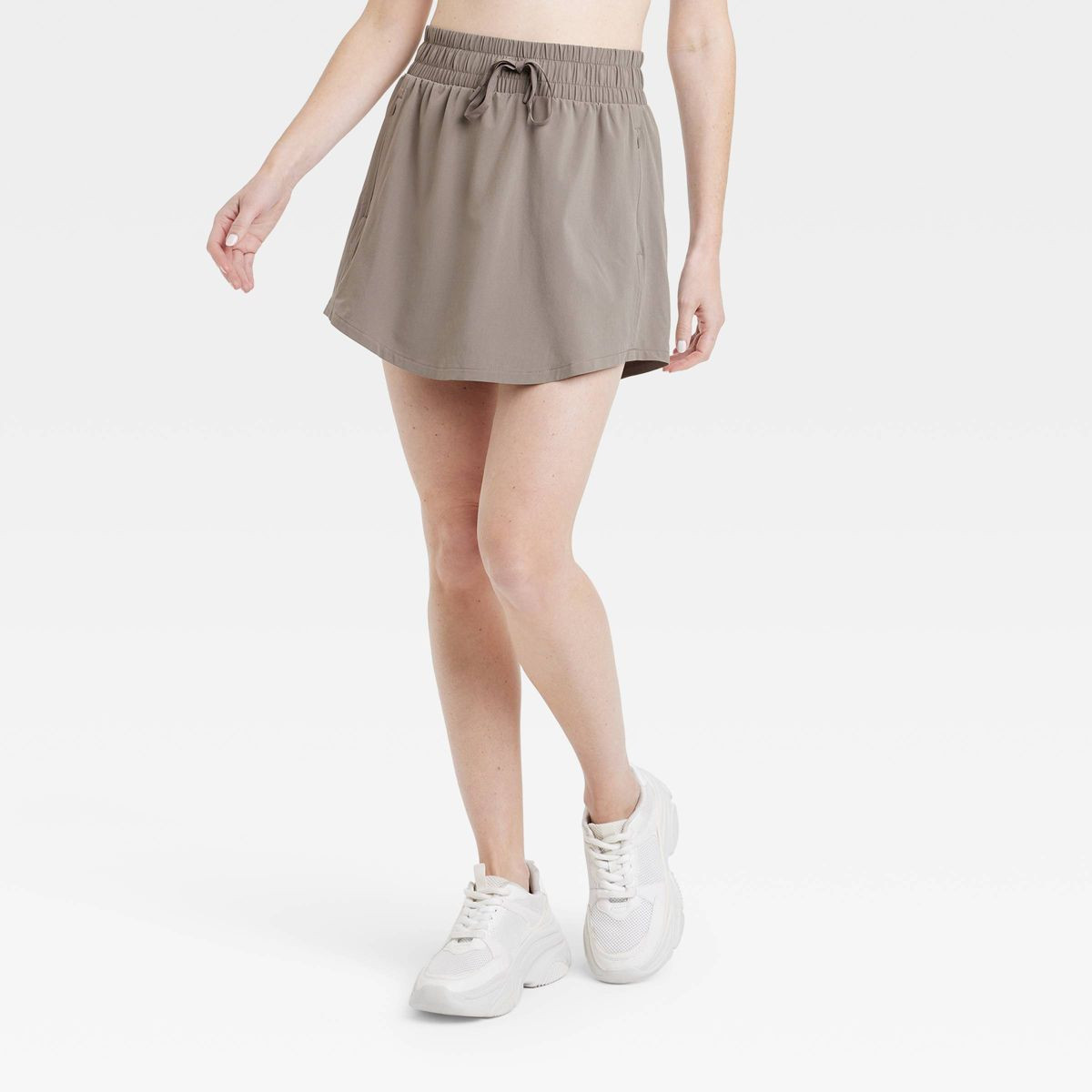 Women's Flex Woven Skort - All In Motion™ Taupe M | Target