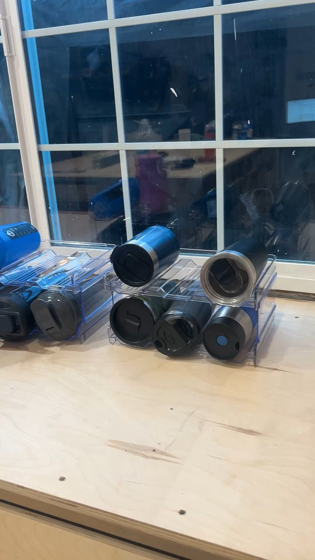 This water bottle organizer from Amazon is awesome. Comes
In many other sizes so you can stack multiple water bottles, shaker cups, etc. 

Kitchen organization. Water bottle organization. Cupboard organization. Stanley organization 

#LTKSaleAlert #LTKHome #LTKdayinmylife