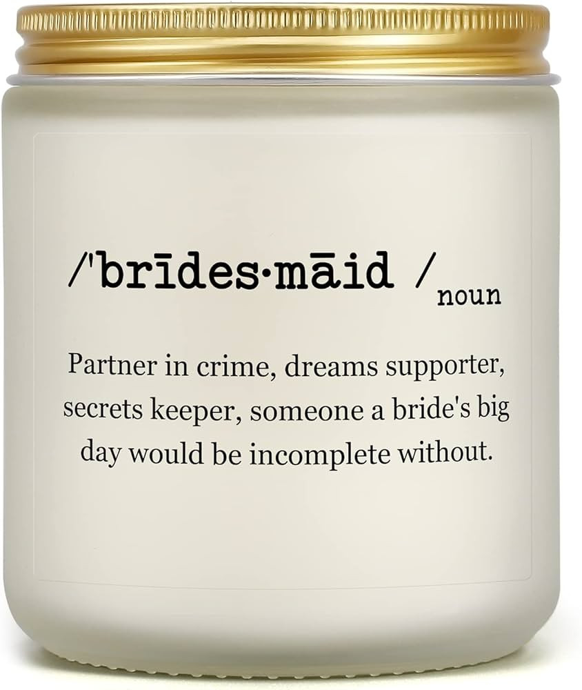 Bridesmaid Gifts, Maid of Honor Gift from Bride, Bridesmaids Proposal Gifts for Wedding Bridal Pa... | Amazon (US)