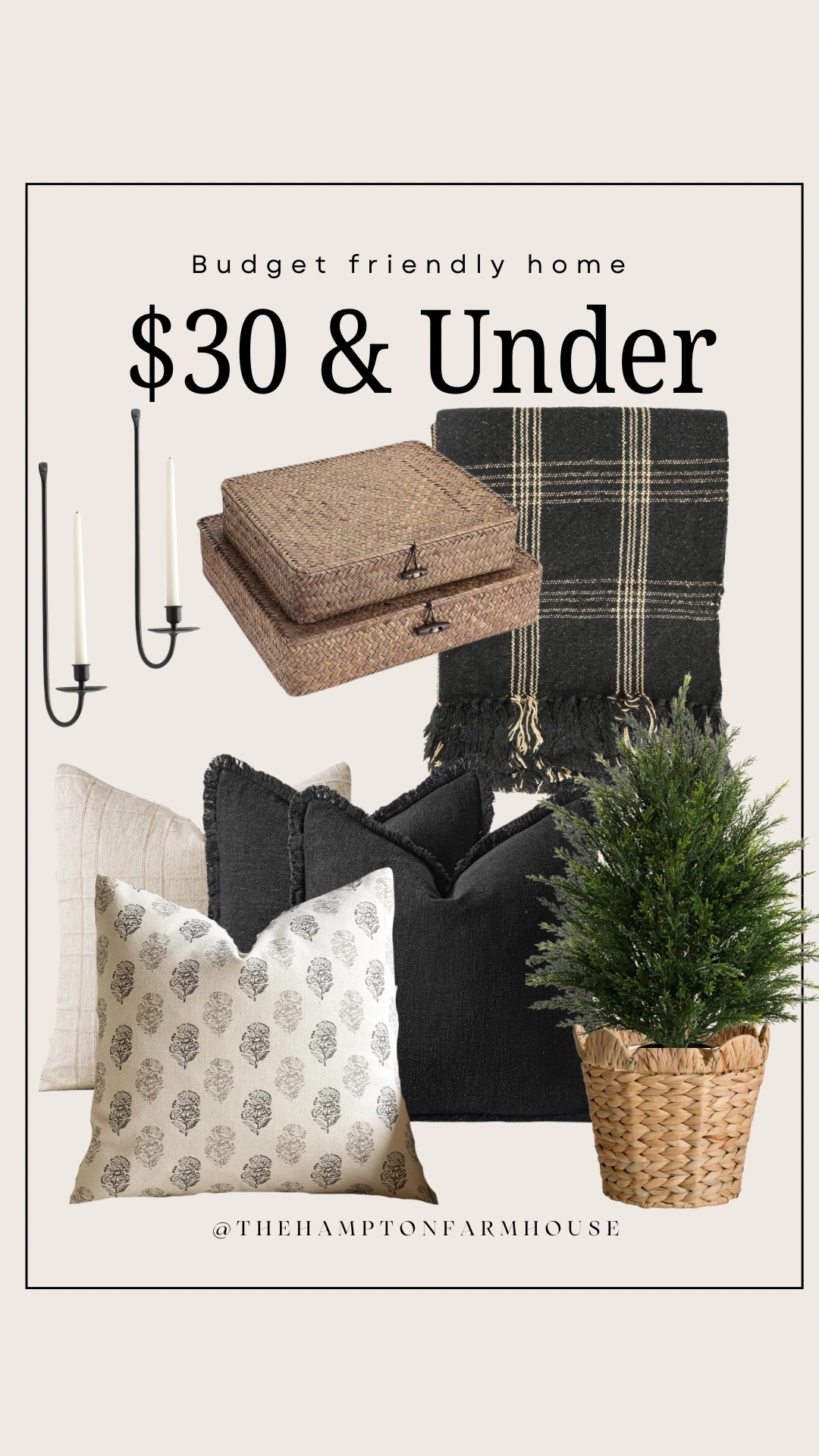 Neutral Home Decor $30 & Under

Seasonal decor, holiday decor, neutral home 

#LTKHome #LTKFindsUnder50 #LTKFamily