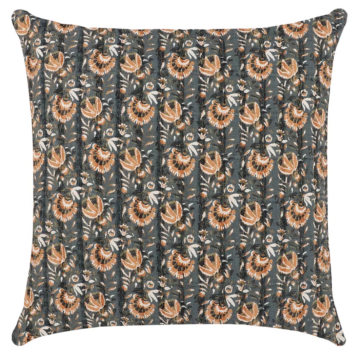 Sonoma Goods For Life® Navy Floral Printed Throw Pillow | Kohl's