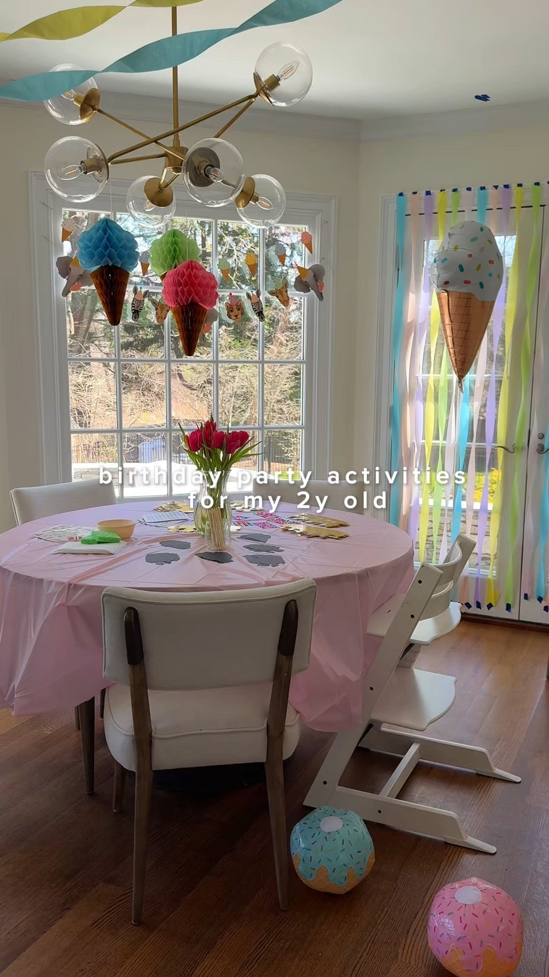 Ice cream themed birthday for Dylan’s 2nd birthday 🍦🥳

kids birthday party decor 

#LTKKids