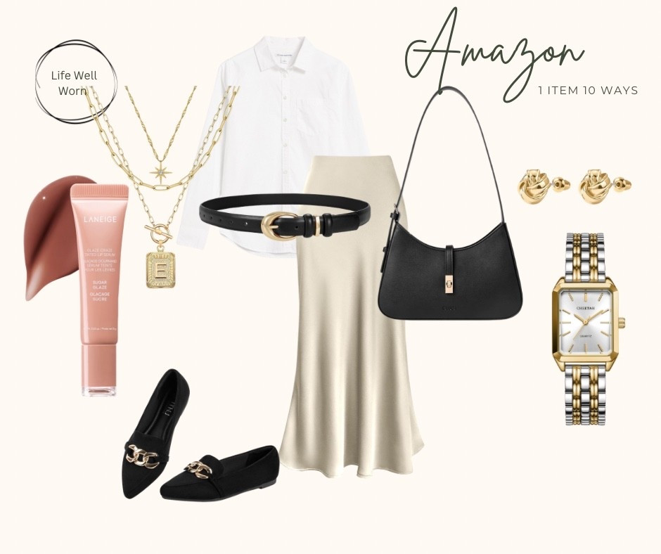 Day 6 of styling 1 skirt 10 ways #amazon #amazonfashion #midiskirt 

#LTKFindsUnder50 #LTKWorkwear #LTKStyleTip