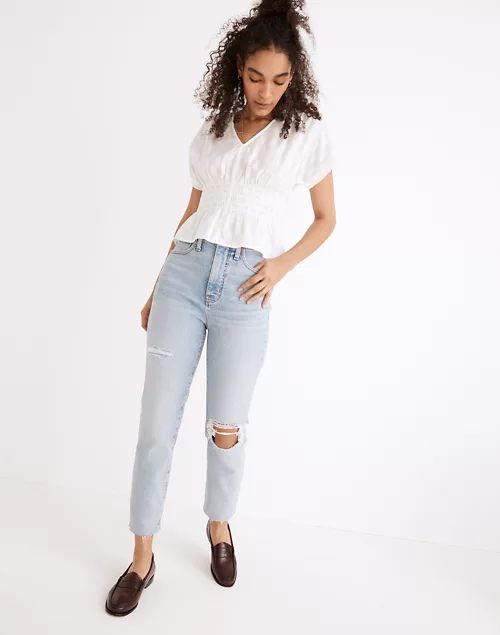 The Momjean in Ellendale Wash: Raw-Hem Edition | Madewell