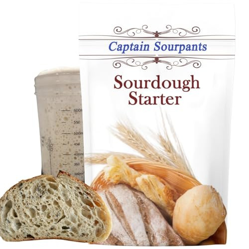 Mature Sourdough Starter Culture – 100+ Years Old Dehydrated Sourdough Starter Kit for Deliciou... | Amazon (US)