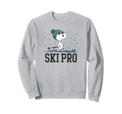 Peanuts - Snoopy Ski Pro Sweatshirt | Amazon (US)