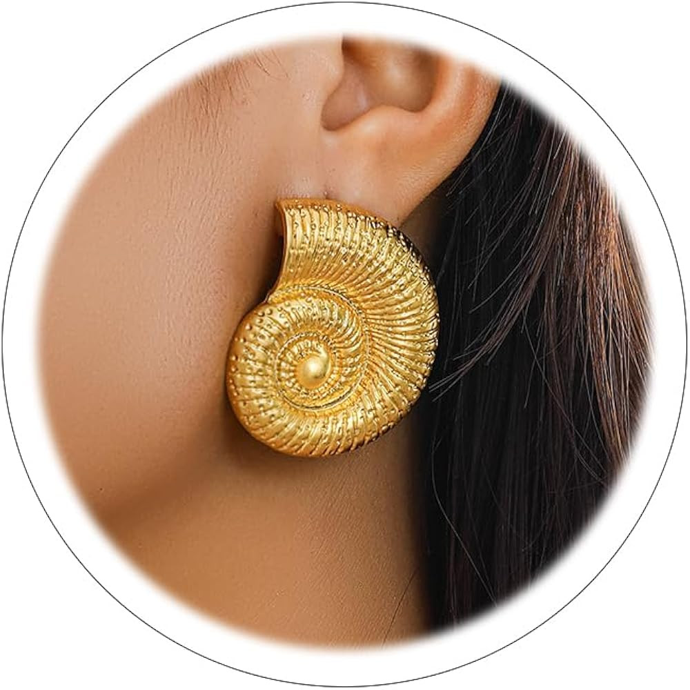 Starfish Earrings Beach Jewelry for Women Seashell Cowrie Puka Shell Earrings for Women Beach Ear... | Amazon (US)